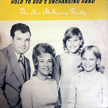 1973 - Hold To God's Unchanging Hand album cover. By 1973 Dora and Carol had retired from the group and it became all immediate family with Peg, Reuben, Connie and Sheryl.
*Special thanks to SGHistory.com for the photo
