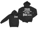 YOUR GF BLACK HOODIE