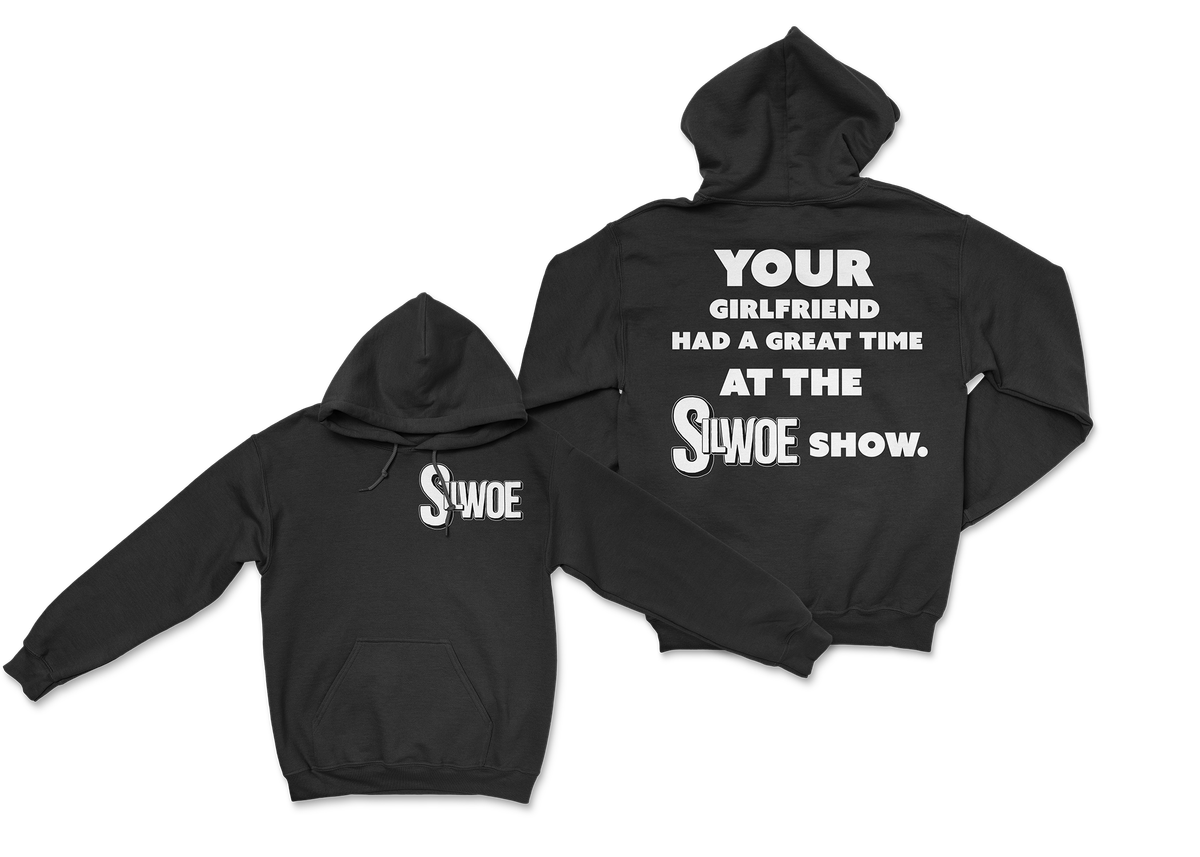YOUR GF BLACK HOODIE