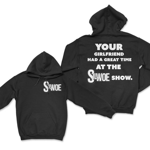 YOUR GF BLACK HOODIE