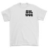 LIMITED RUN - WHITE SILWOE STACKED- T-SHIRT