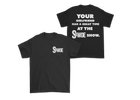 YOUR GF BLACK T-SHIRT