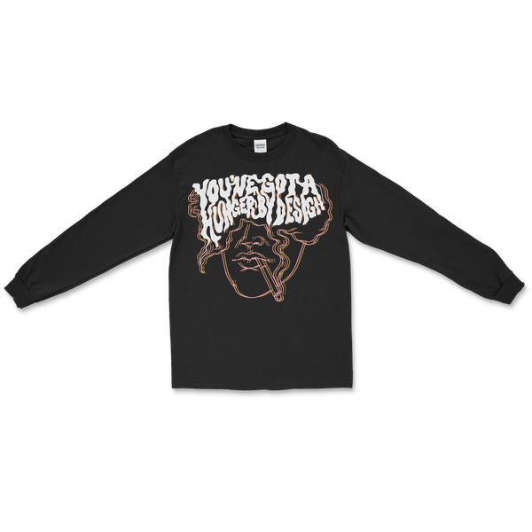HUNGER BY DESIGN - PHASED LONG SLEEVE SHIRT