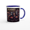 Two Hearts - Ceramic Mug