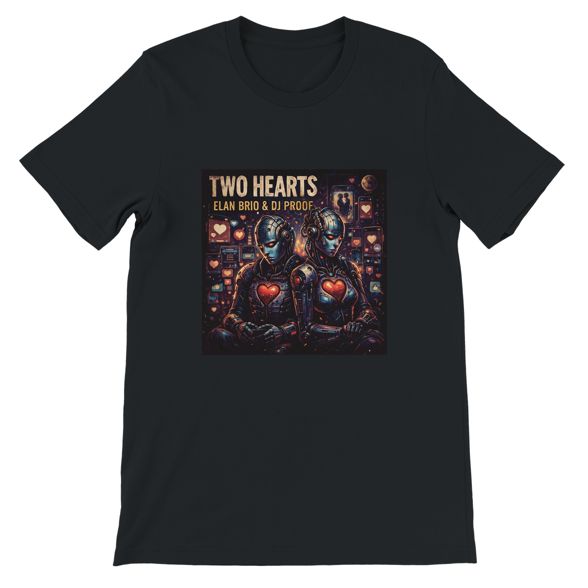 Two Hearts - Unisex T-Shirt