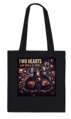Two Hearts - Tote bag