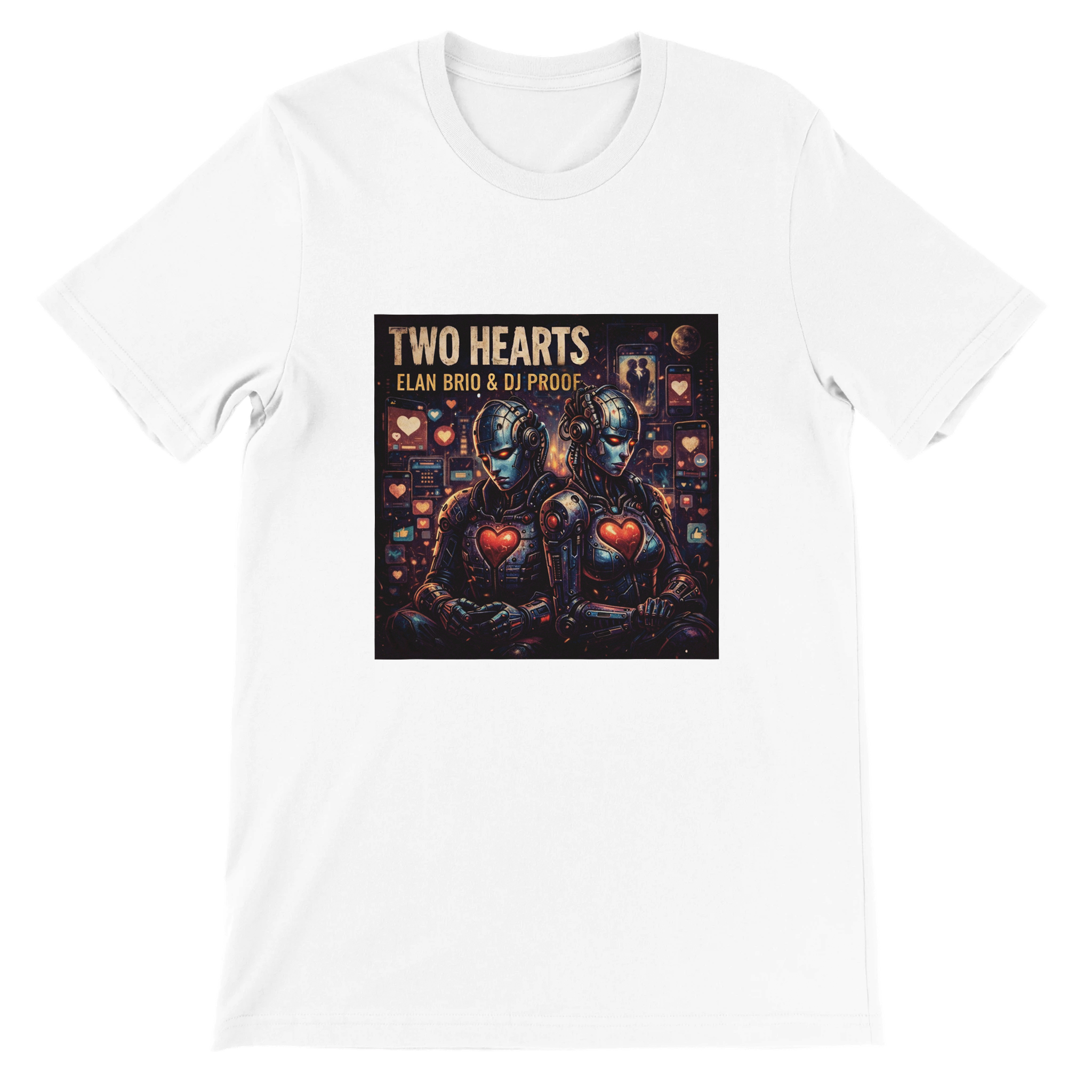 Two Hearts - Unisex T-Shirt