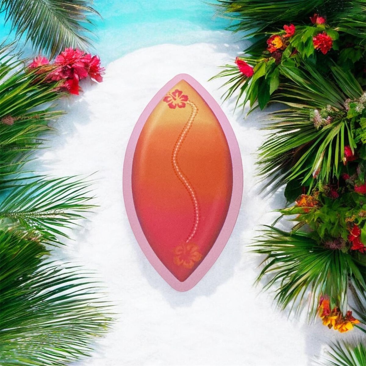 Surfboard sticker 