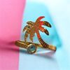 Adjustable Palm tree ring