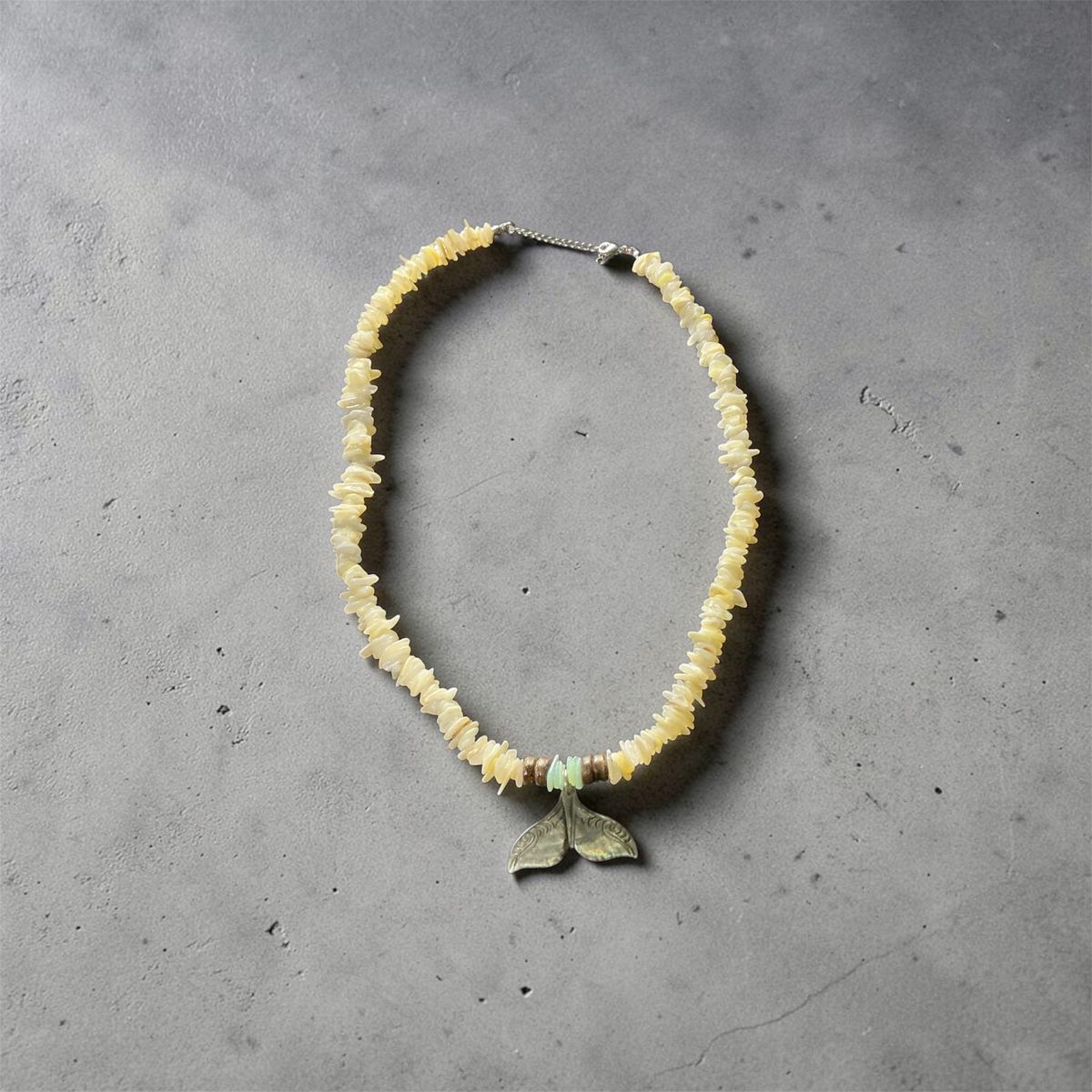 Whale tail necklace 