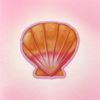 Sunrise shell sticker 