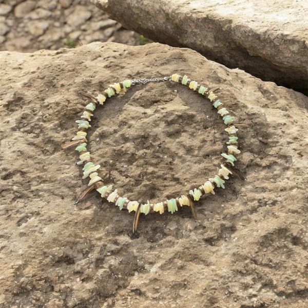 Coconut shell necklace 