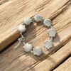 Silver shell bracelets 