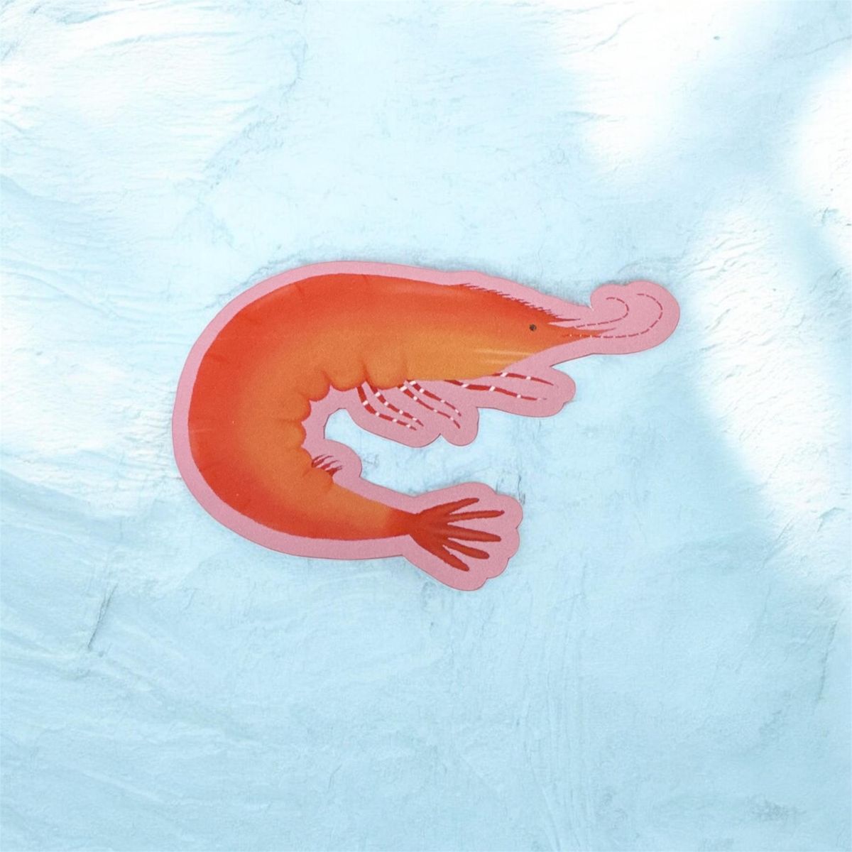 Shrimp sticker 