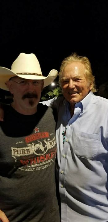 Swapping songs with Mac Davis, after a show in Dallas with Alex Harvey, writer of Delta Dawn
