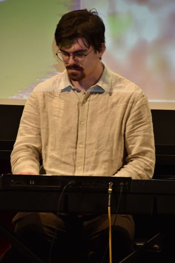 Sam Peel on Keyboards and Background Vocals

