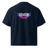 Unisex Organic Oversized High Neck T-Shirt | Krimka