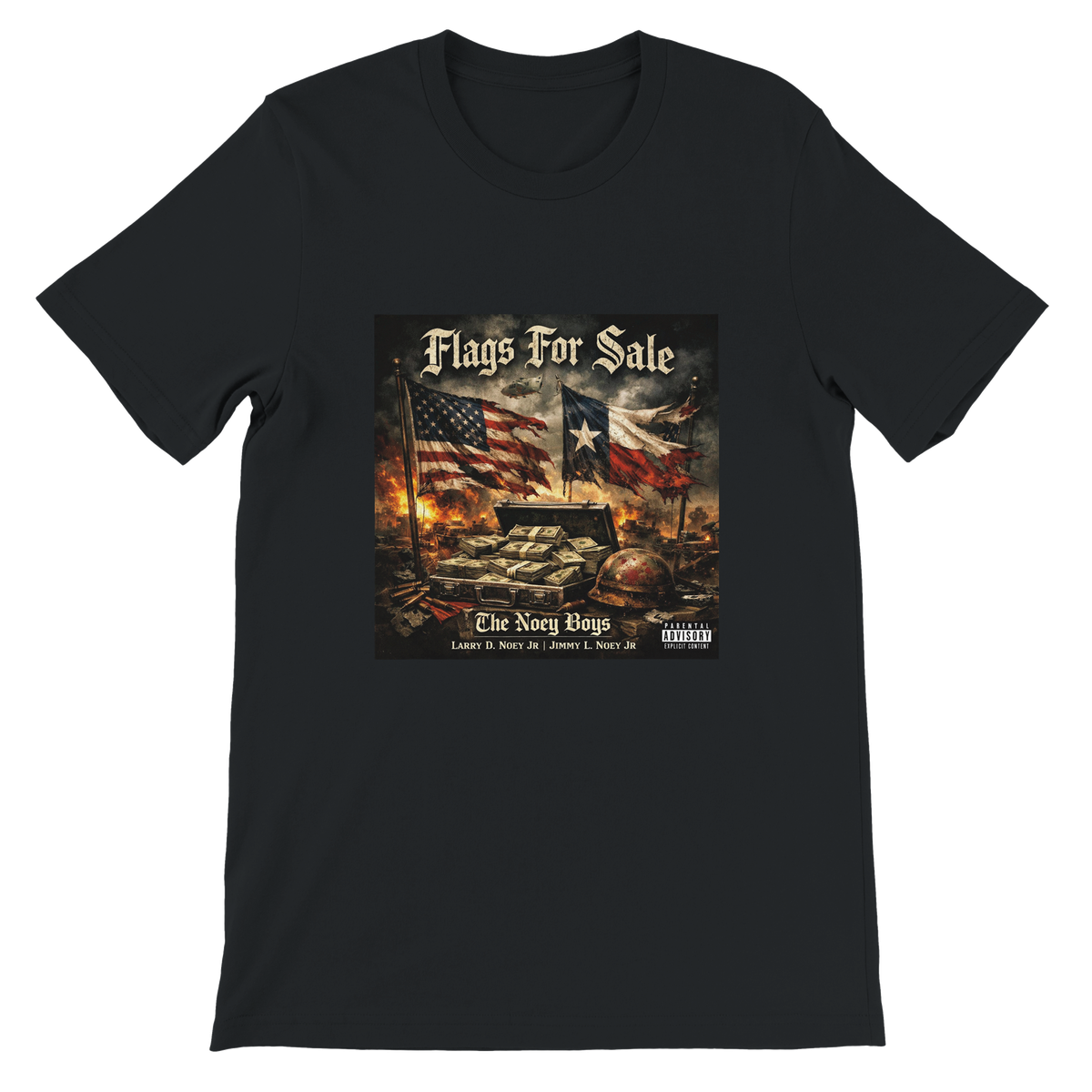 Flags For Sale (feat. Laura B Noey) - Unisex T-Shirt