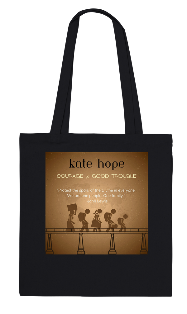 Courage & Good Trouble (feat. Mark Mollica) - Tote bag