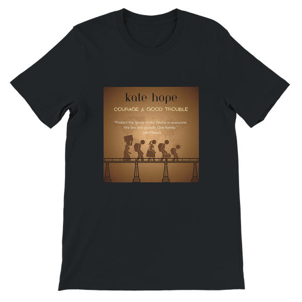 Courage & Good Trouble (feat. Mark Mollica) - Unisex T-Shirt