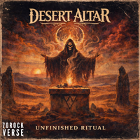 Unfinished Ritual by Desert Altar