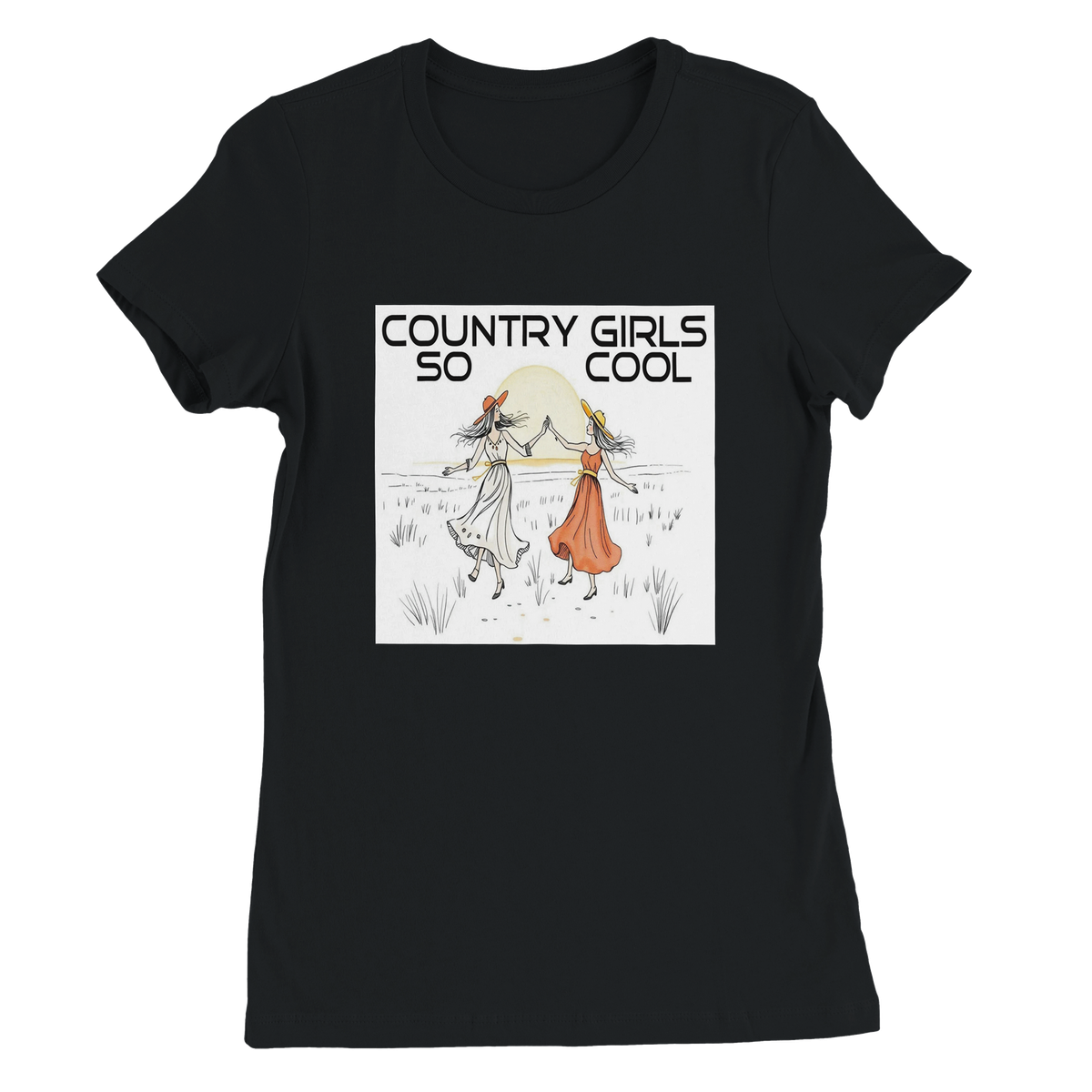 Country Girls So Cool - Women’s Cut T-Shirt