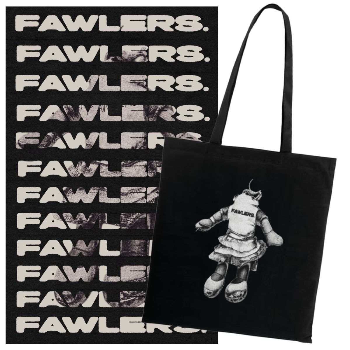 FAWLERS TOTE BAG & POSTER BUNDLE