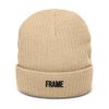 Gorro Beanie Tejido Acanalado - FRAME