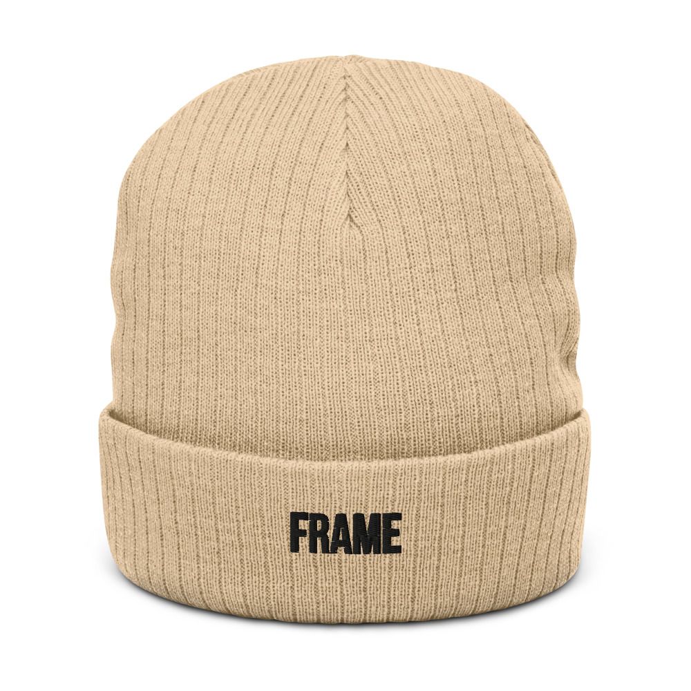 Gorro Beanie Tejido Acanalado - FRAME