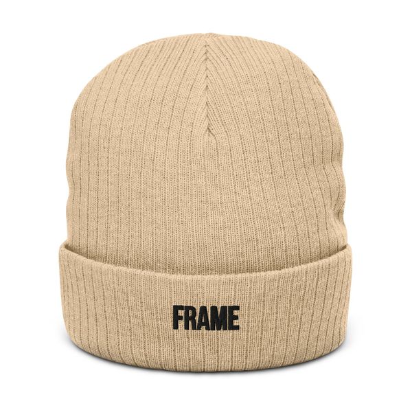Gorro Beanie Tejido Acanalado - FRAME