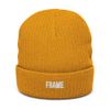 Gorro Beanie Tejido Acanalado - FRAME