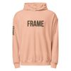 Unisex Garment-Dyed Lightweight Fleece Hooded Sweatshirt - Mathi Frame