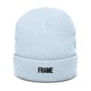 Gorro Beanie Tejido Acanalado - FRAME