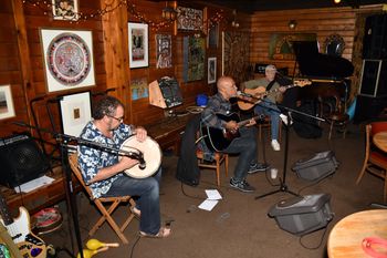 Members of I-Tal, Cleveland's first reggae band, playing Palooza at the Barking Spider in 2015. Chris DeSantis, "Papa" Dave Smeltz and Dave Valentine. Sadly, the musicians as well as the venue have all passed on.
