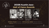Austin Jazz Society's Hall of Fame Awards