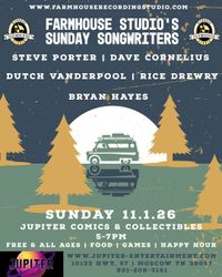 Farmhouse Studio's Sunday Songwriters