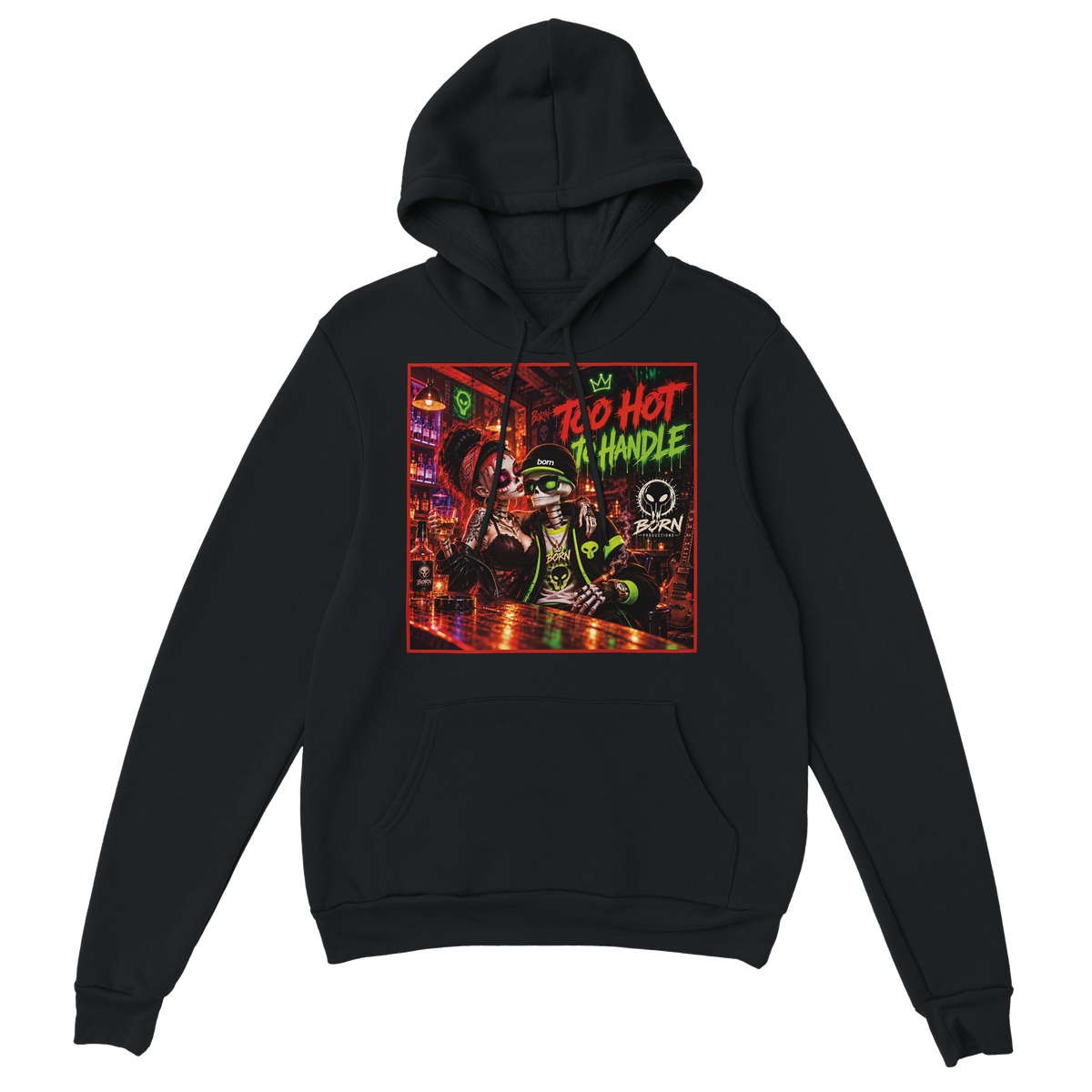 Too Hot To Handle - Classic Unisex Pullover Hoodie