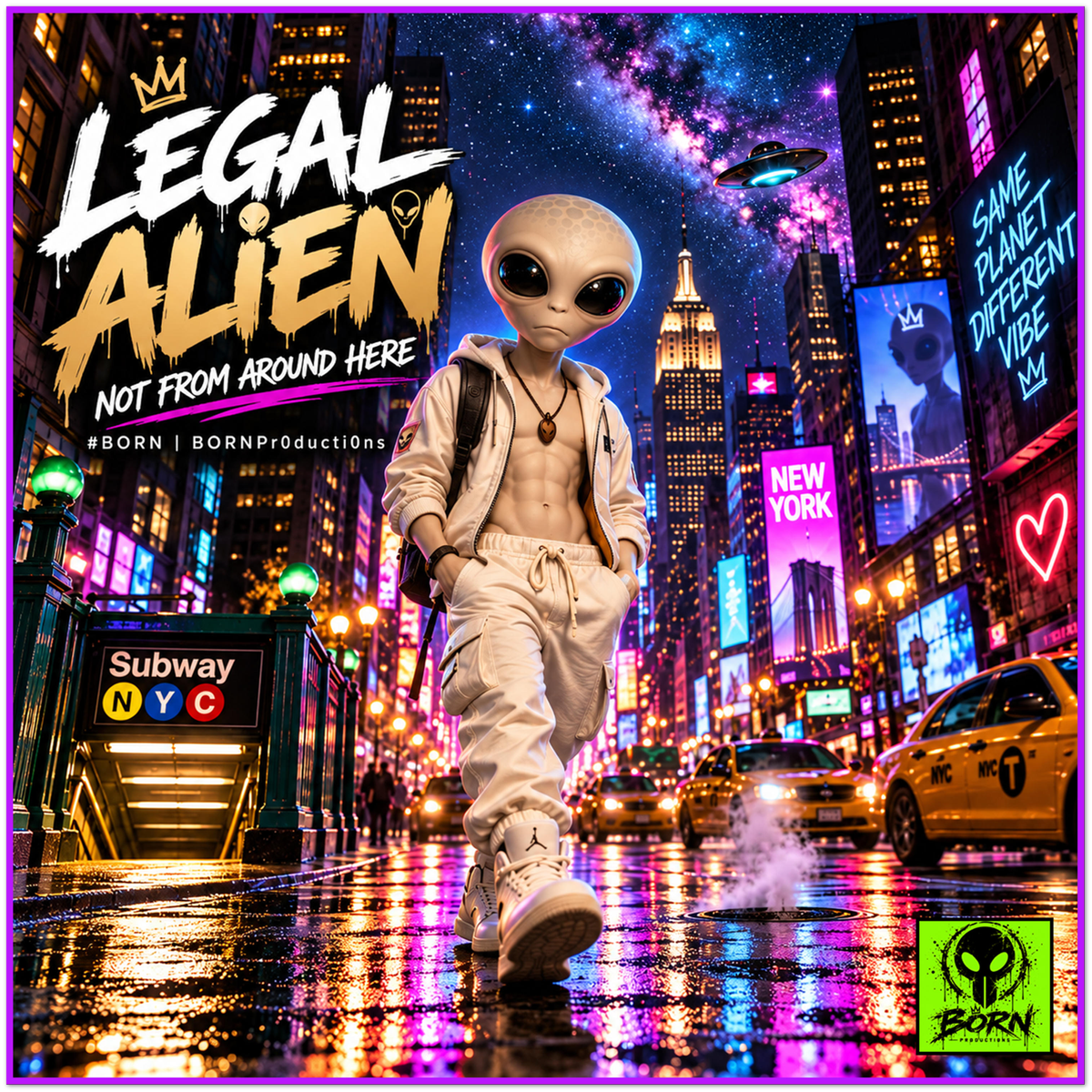 Legal Alien - Fine Art Poster