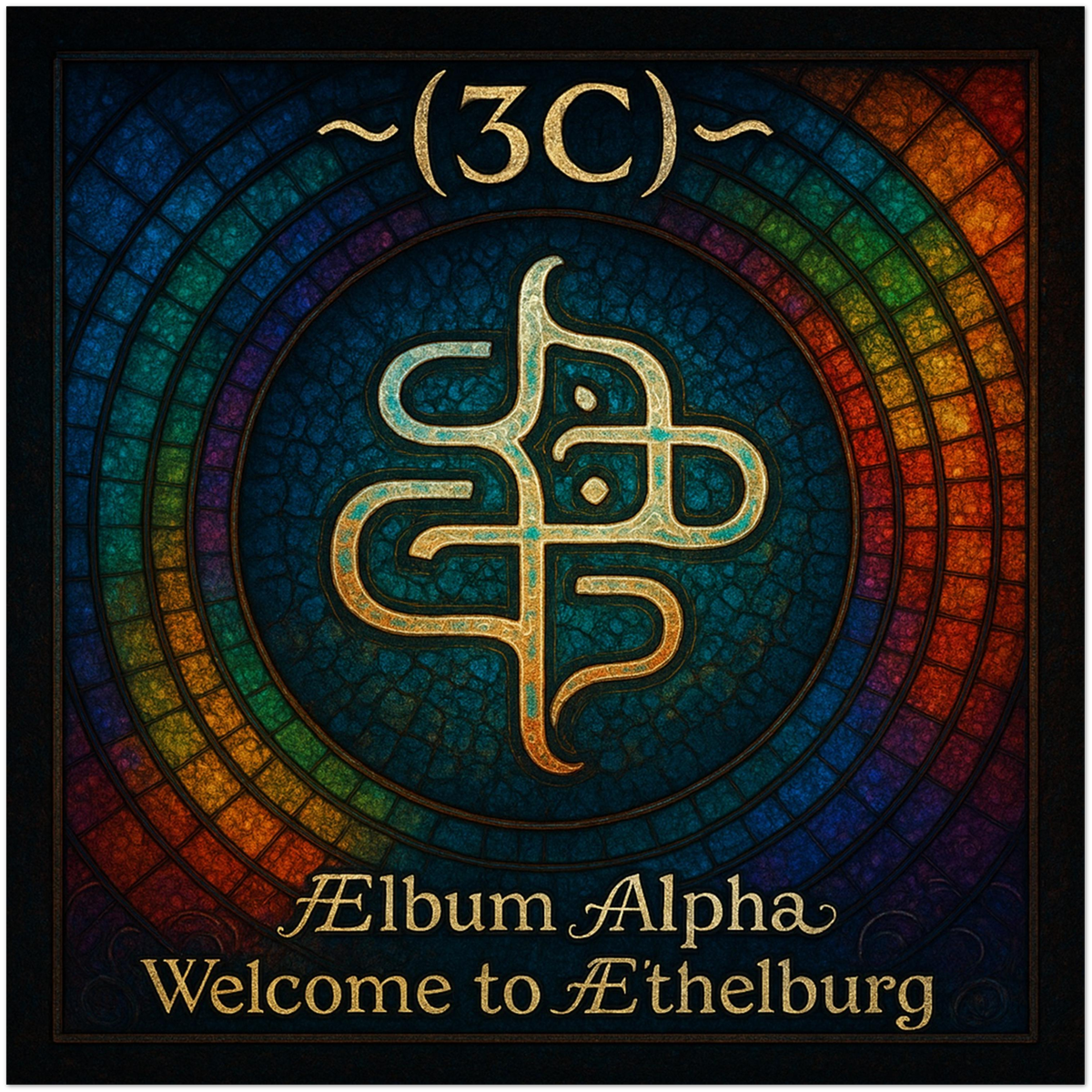 Album Alpha, Welcome to Æthelburg - Fine Art Poster