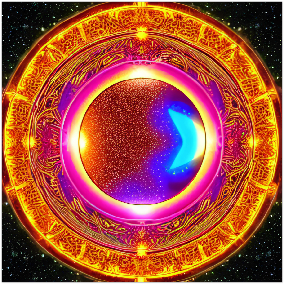 Superpositions (xbv) - Fine Art Poster