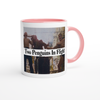 Two Penguins in Flight - Ceramic Mug