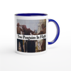 Two Penguins in Flight - Ceramic Mug