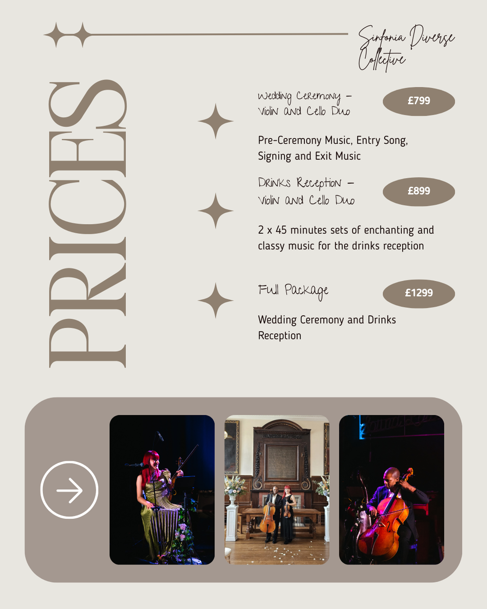Wedding Music Violin and Piano Duo