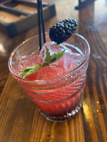 Blackberry Bourbon Smash
