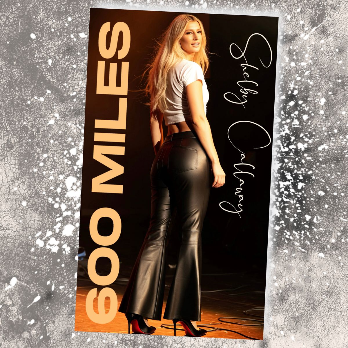 Signed “600 Miles” Poster 