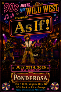 The 90s Meets the Wild West  Live at Ponderosa