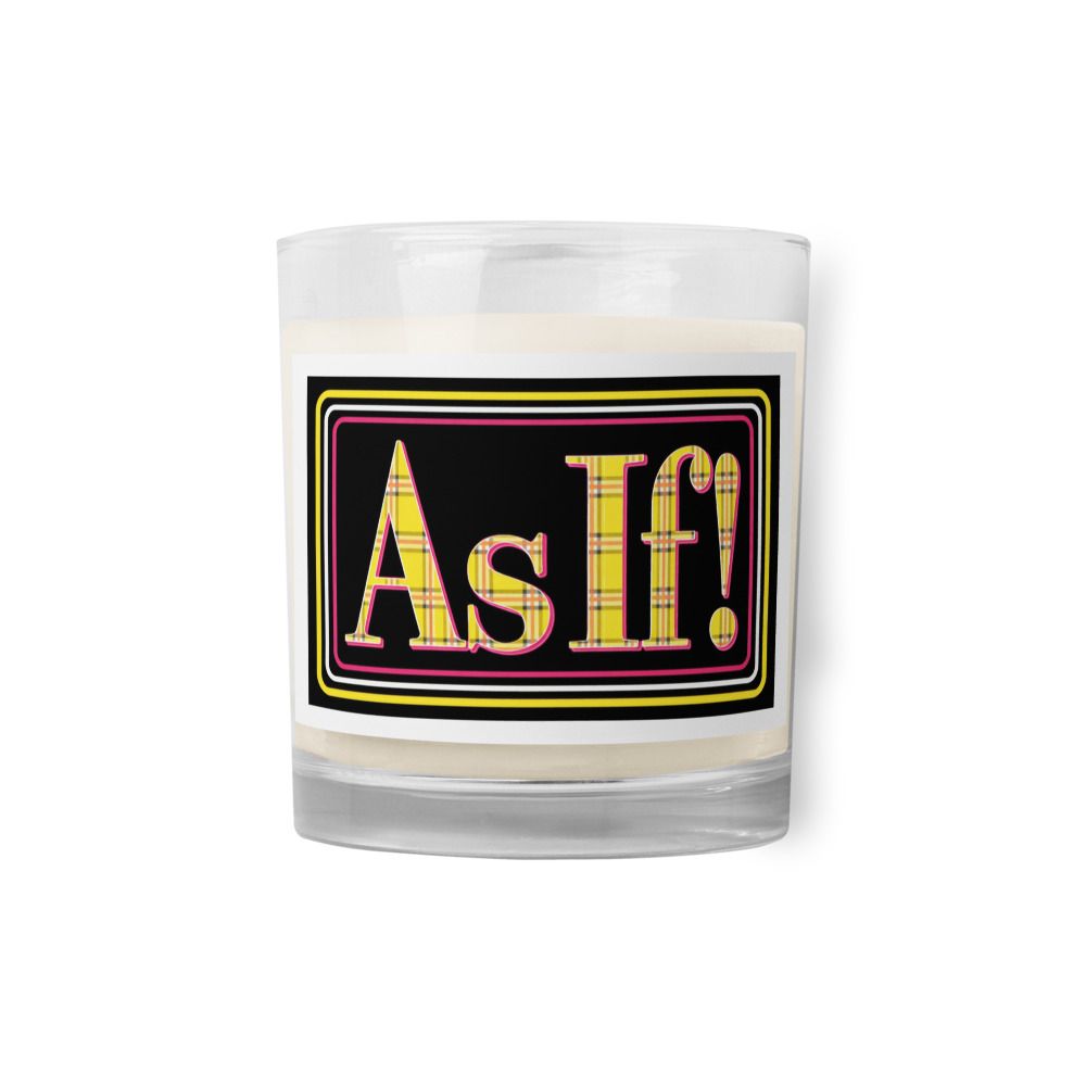 Glass Jar Soy Wax Candle