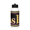 Stainless Steel Water Bottle with a Straw Lid