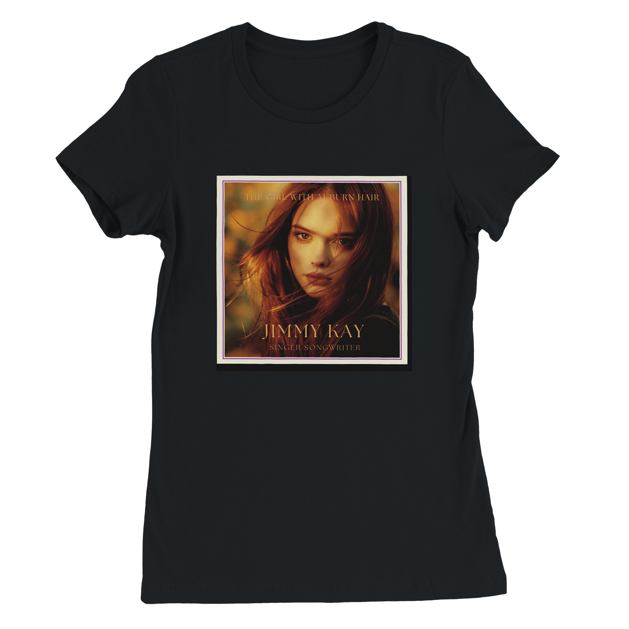 The girl with Auburn hair - Women&rsquo;s Cut T-Shirt