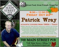 Patrick Live at Main Street Pub